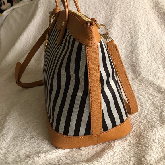 🚫SOLD🚫Henri Bendel striped satchel - Picture 6 of 8